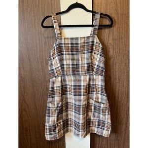 American Eagle Size Medium Plaid Dress